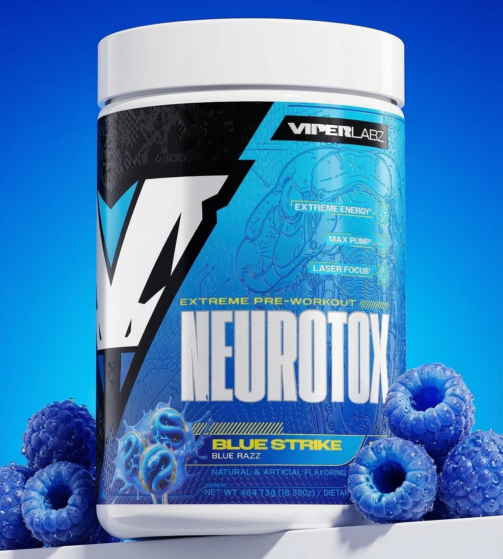 NEUROTOX –  PRE-WORKOUT (BLUE STRIKE – BLUE RAZZ)
