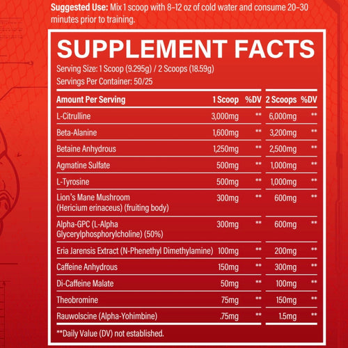 NEUROTOX – PRE-WORKOUT (VENOM POP – STRAWBERRY BUBBLEGUM)